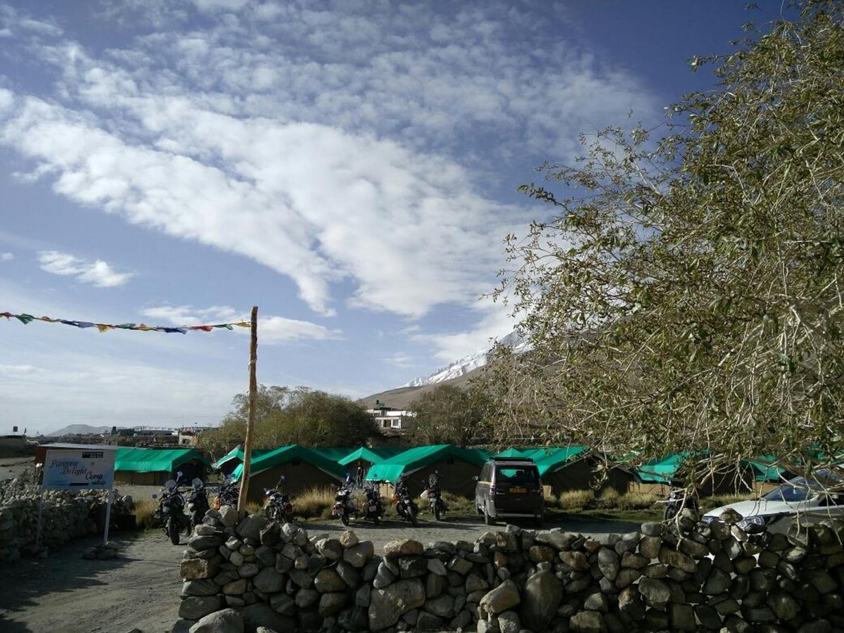 Pangong Delight Camps And Cottages Spangmik Exterior photo